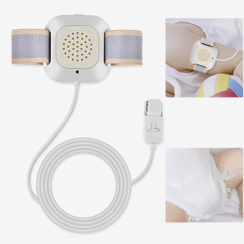 Professional Bedwetting Alarm สำหรับทารกเด็กผู้ใหญ่ที่ดีที่สุด Wetting Enuresis Alarm กลางคืน Sleeping Enuresis Plaswekker