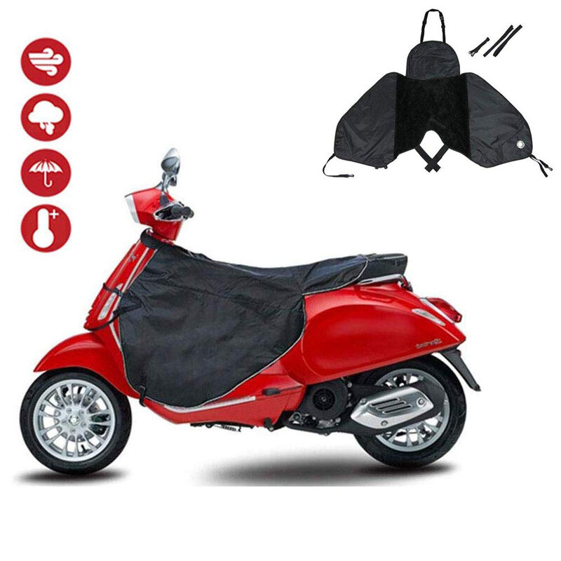 Protetor para perna de scooter, cobertor para motocicleta, outono inverno, à prova d'água, quente, universal, protege o vento, para-brisa