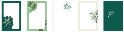 Carte postale en papier pour le jardin nocturne, 143mm x 93mm (1 paquet = 30 pièces)