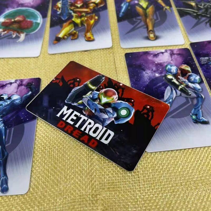 8 in 1 New Metroid-Dread Series Samus Aran E.M.M.I Amxxbo-Card for Nintendo Switch OLED Lite