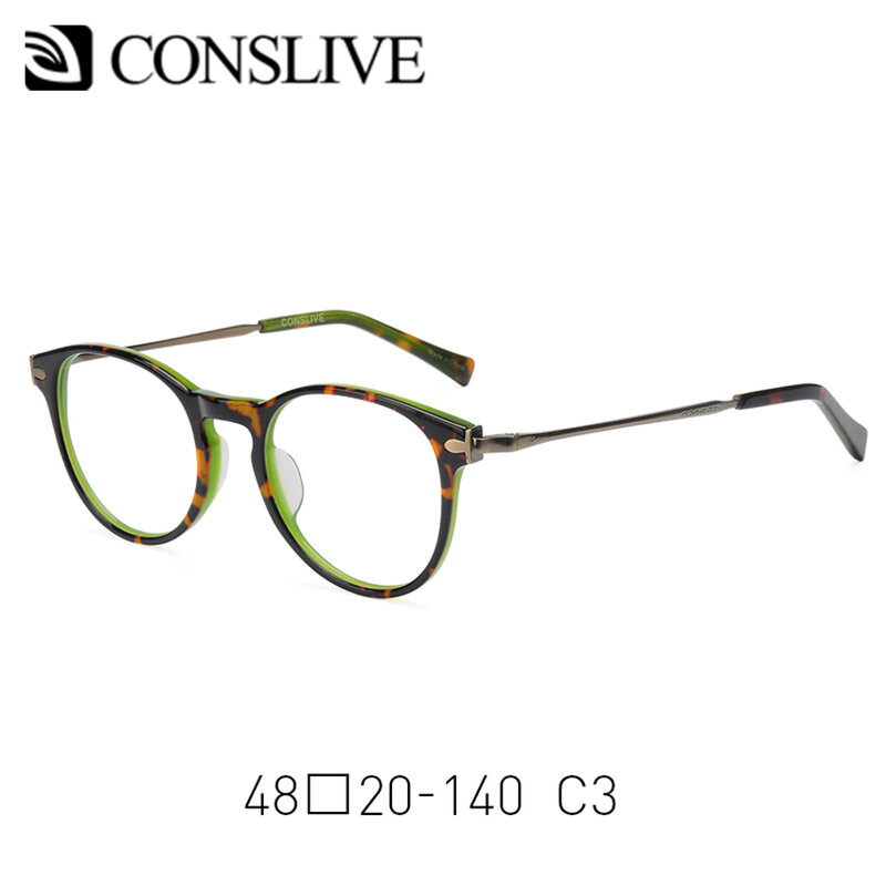 Lunettes de Prescription pour femmes, myopie Progressive, petites lunettes multifocales, monture optique ronde avec lentilles W5247