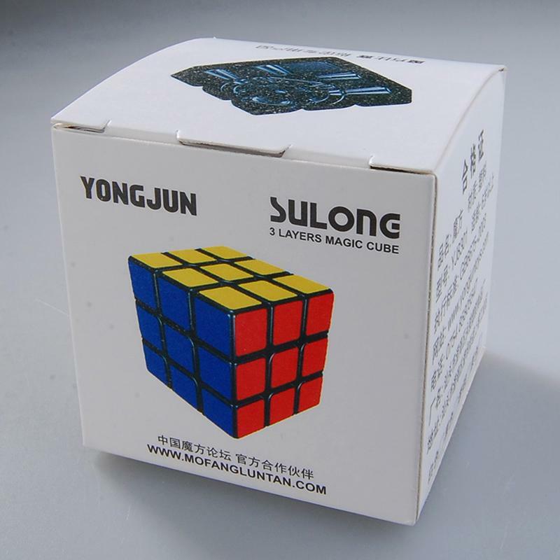 Sulong cubo mágico versão competição 56mm 3x3x3 wca, cubo mágico educacional brinquedos para aprendizado e educação para crianças