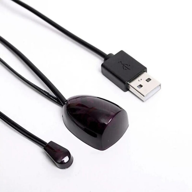 Adaptador USB práctico, extensor remoto infrarrojo IR, repetidor, receptor, transmisor, se aplica a todos los dispositivos de Control remoto