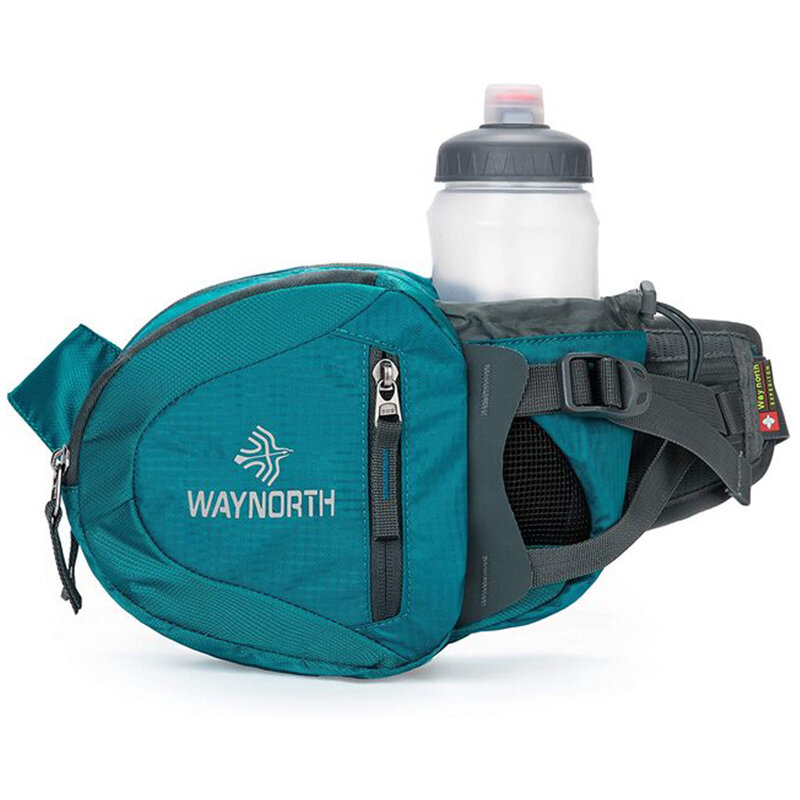 Running Bag with Bottle Waist Belt Pack Outdoor Marathon Gym Sport Fitness   Pouch Riding Cycling