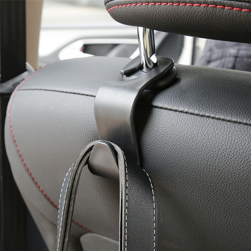 Uniwersalny hak do siedzenia samochodu akcesoria samochodowe wnętrze przenośny wieszak uchwyt do przechowywania do torby samochodu torebka dekoracja tkaniny Dropship