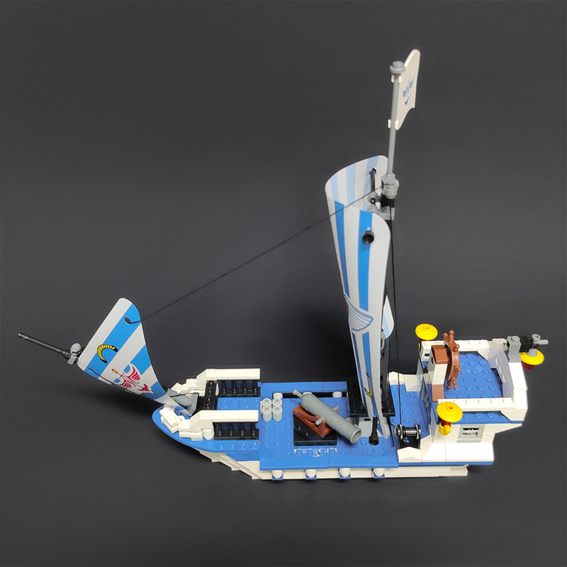 JIESTAR Creative Expert Ideas Ship Pirate Series JS Dauntless Pirate Ship Caribbeans 30005 301pcs Moc Brick Model Building Block