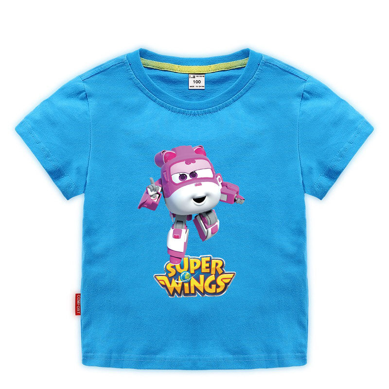 Zomer 2021 Nieuwe Fashion Design Cartoon T-shirt Baby Meisjes T Shirts Korte Mouw Tee Kids Grappige T-shirts Katoenen Kleding
