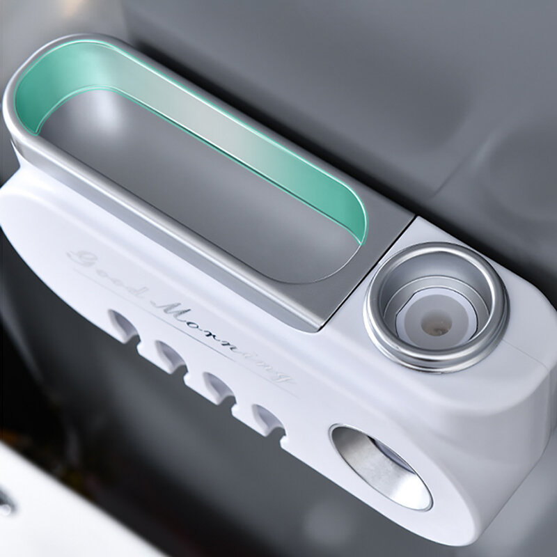 Multi-Opknoping Tandenborstelhouder Automatische Tandpasta Squeezer Dispenser Make Storage Rack Badkamer Accessoires Sets Thuis Artikelen