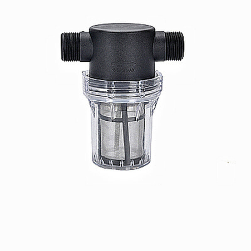 1/2 "3/4" 1 "Garden Filters Plastic Transparent Irrigation Impurity Filters Aquaculture Household Water Pipe Filters