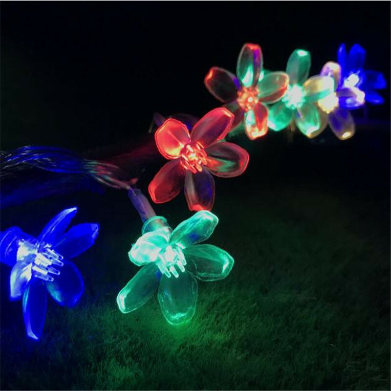 4 M/20 LED de modelado colorido cuerda LED Pinecone parpadeante luces de Navidad guirnaldas para decoración de fiestas de fiesta de boda