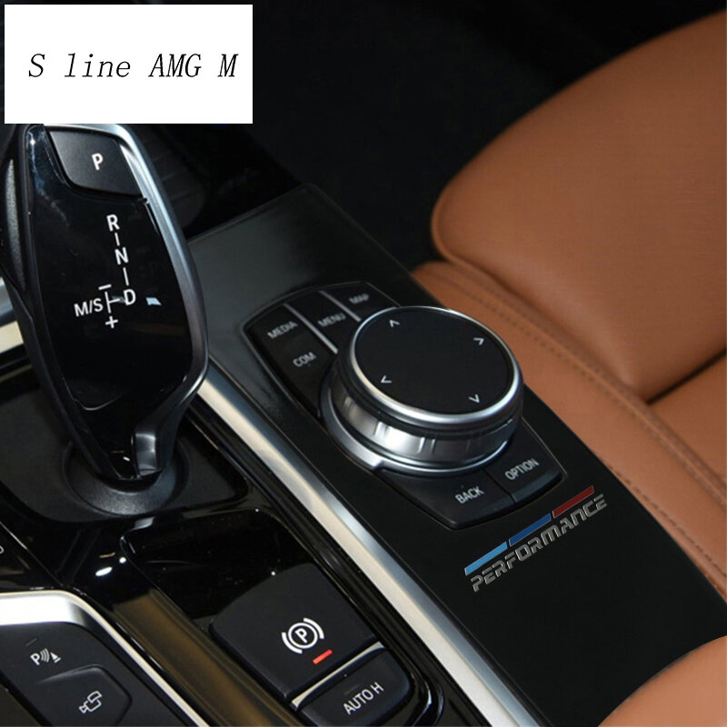 Cadre de bouton de commutateur de phare intérieur de voiture, autocollant de garniture de Performance pour BMW G01 G02 X3 X4