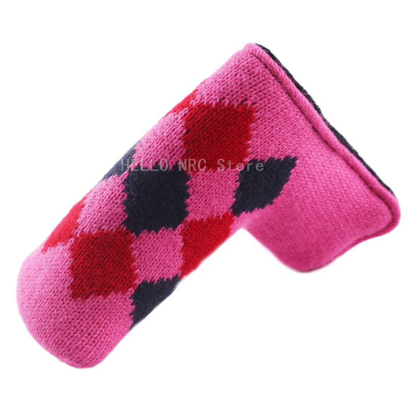 1 Pcs Golf Blade Putter Headcovers Knitted material Magnet Closure Simple and Durable