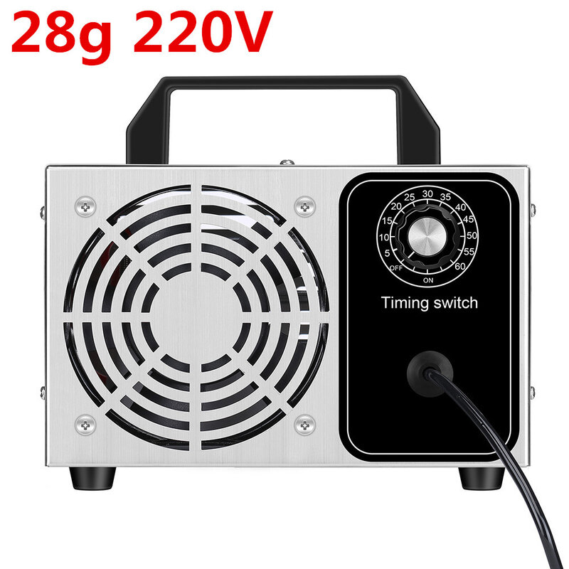 Générateur d'ozone 32 g/h 28 g/h 24 g/h 48 g/h Portable Ozoniseur D'air Purificateur d'eau Stérilisateur D'ozone de traitement plus du formaldéhyde
