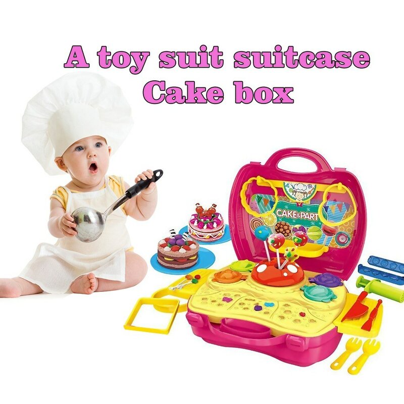 Wielofunkcyjna walizka dziecięca symulacja Box Playhouse torba na ramię zestaw zabawek Playhouse zestaw walizek walizka dziecięca
