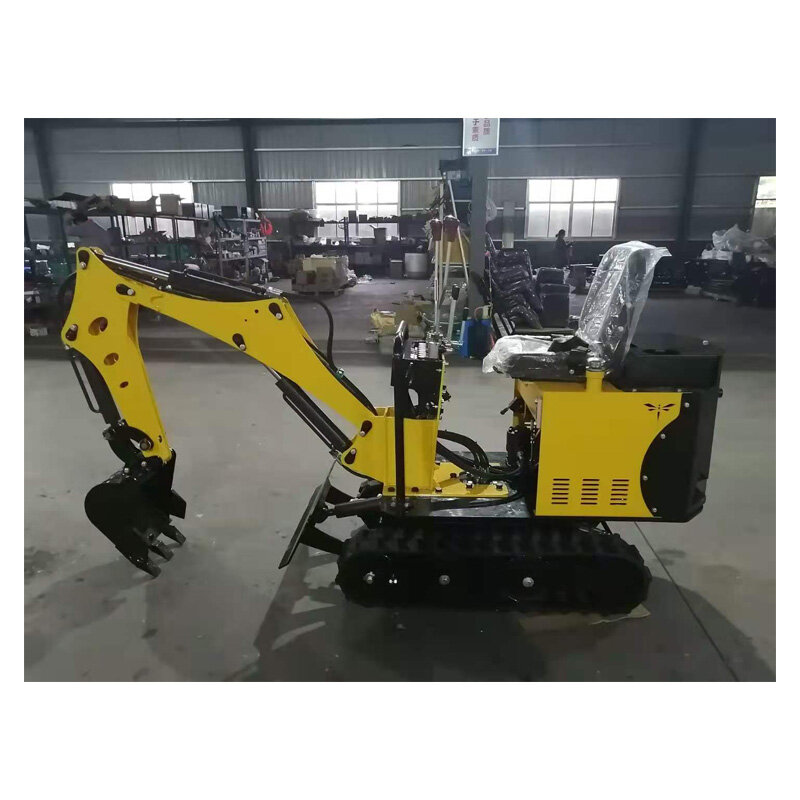 0.8ton mini excavator small digger with CE EPA certification diesel engine for garden farm work