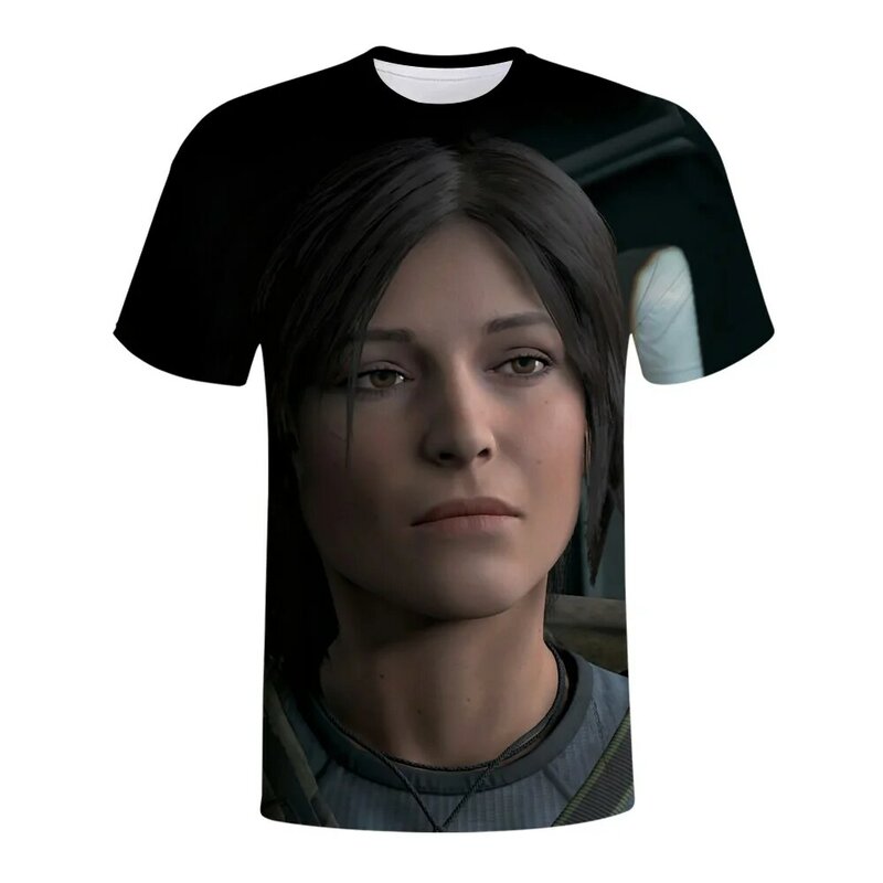 T-shirt à col rond pour hommes et femmes, vêtements doux et confortables, tendance, impression 3D de la nouvelle collection