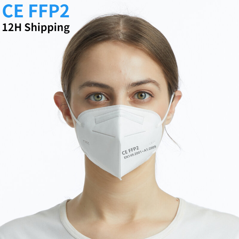 Маски fpp2, гигиенические, одобренные ffp2 маски для рта fp2 mascarillas ffp2reиспользуемый kn95, черная маска mascherina ffpp2, маска ffp2mask