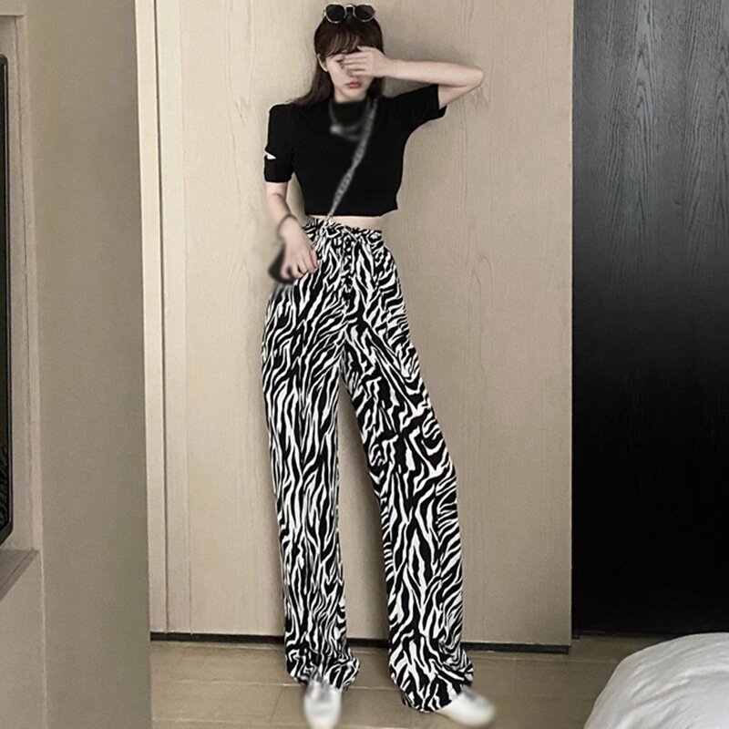 Новинка 2021, повседневные женские брюки в клетку, прямые, свободные, в Корейском стиле, в винтажном стиле, для студентов, шикарная уличная оде...