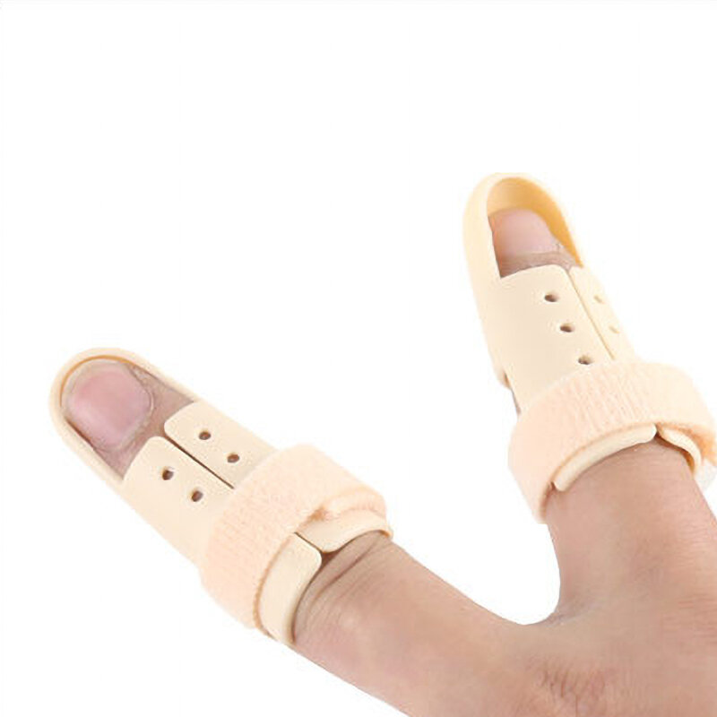 1 قطعة إصبع جبيرة هدفين للتعديل فنجر دعم حامي التهاب المفاصل المشترك إصبع إصابة هدفين لتخفيف الآلام للأصابع