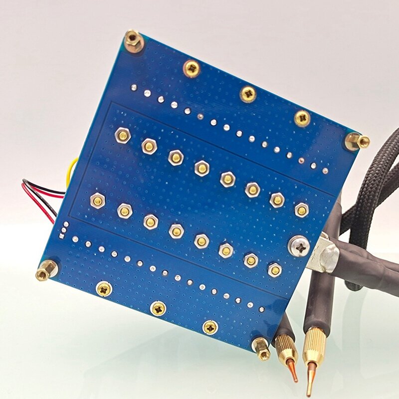 1600F Spot เครื่องเชื่อม DIY Capacitor Pulse จุดเชื่อมเครื่อง18650แบตเตอรี่ชุด Controller เครื่องมือเชื่อม US Plug