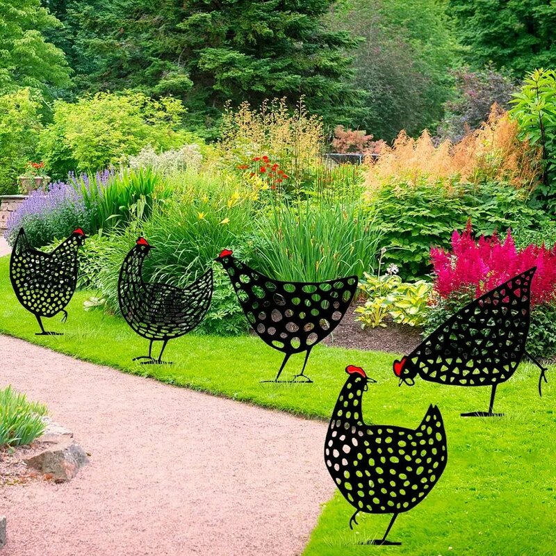 Акриловая имитация цыпленка креативные садовые украшения прочная имитация цыпленка легкий вес акриловая имитация цыпленка