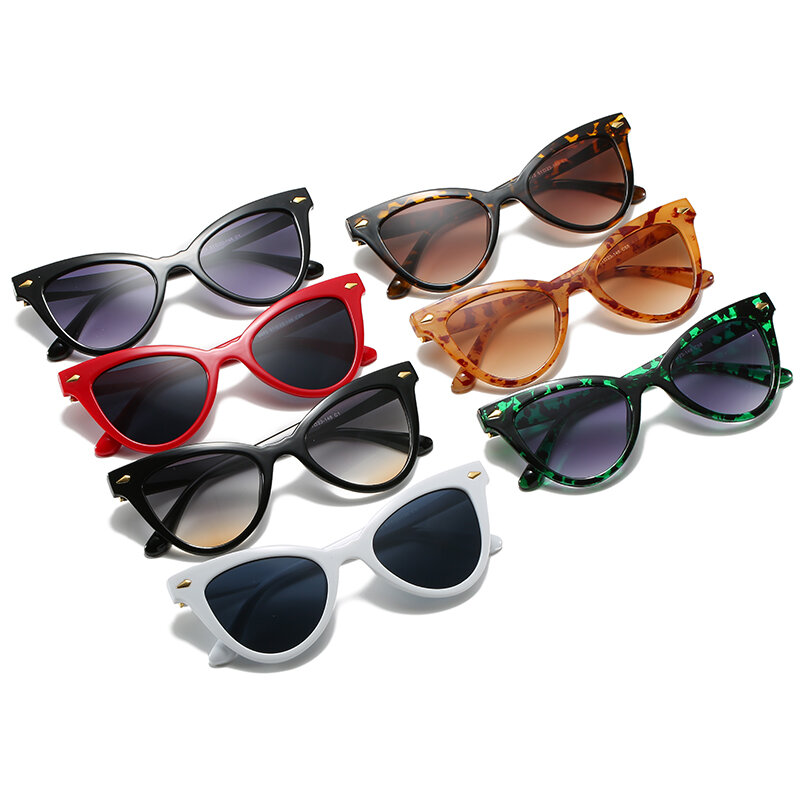 2021 Mi paznokci okulary kocie oko kobiety męskie okulary przeciwsłoneczne okulary okulary gradientowe szkła UV400 Shade moda jazdy nowy