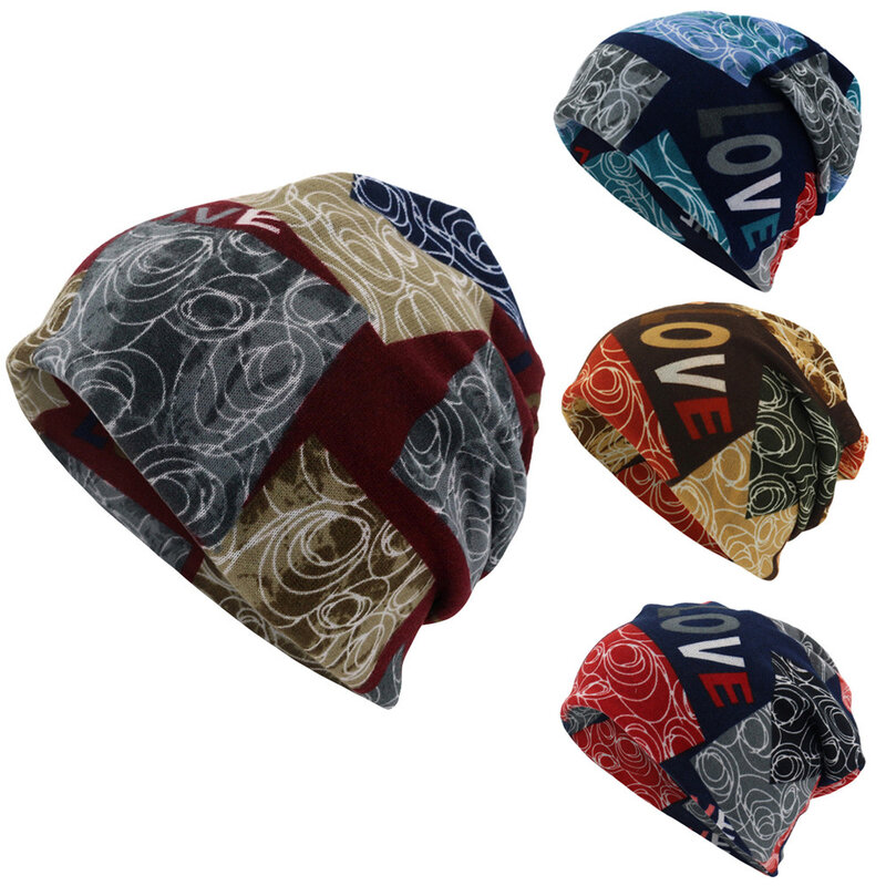 여성용 남성용 편지 인쇄 목 스카프 Gaiter Tube Headwear Face 스카프 Casaul Outdoor Windproof Scarf Convertible Windproof Hats