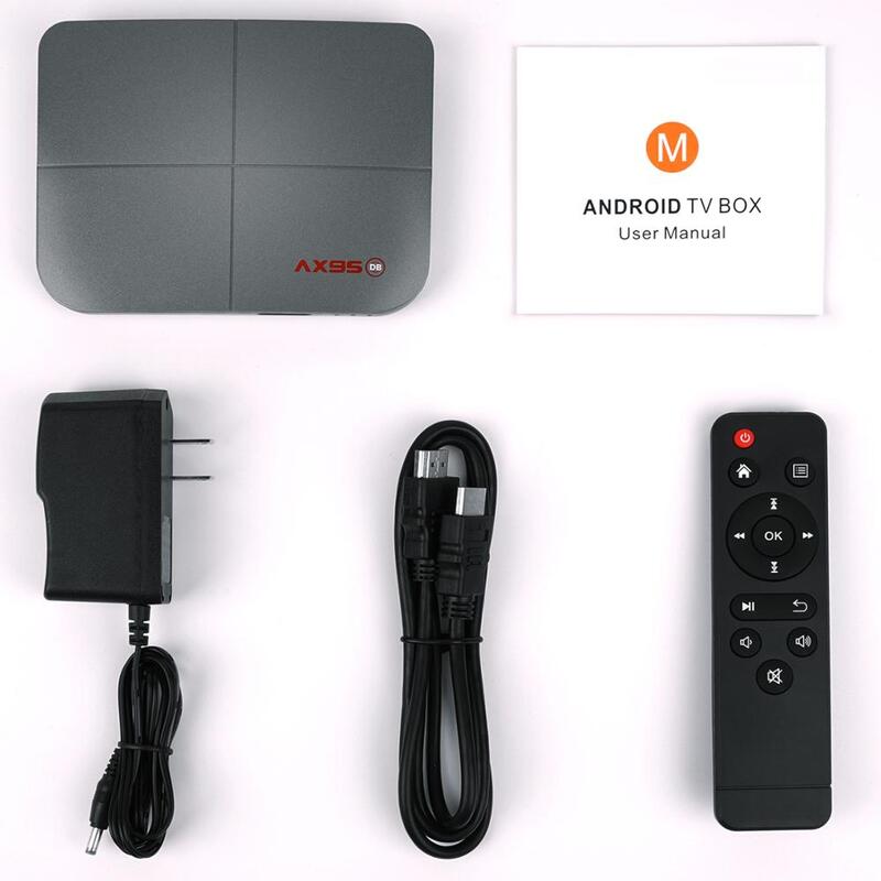 Beste AX95 Iptv Box Db Amlogic S905X3-B Android 9.0 Tv Box Ondersteuning Dolby Blu-ray Bd Mv Iso Media Player Smart ip Tv Set Top Box