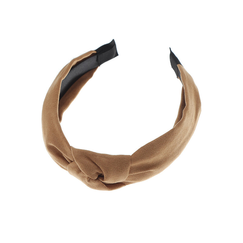 New Winter Headband Solid Knot Ties Hairband Fashion Hair Hoop Hair Accessories For Woomen Girls