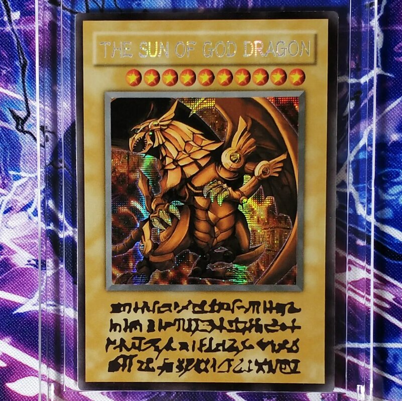 Yu Gi Oh Egyptian God DIY Colorful Toys Hobbies Hobby Collectibles Game Collection Anime Cards