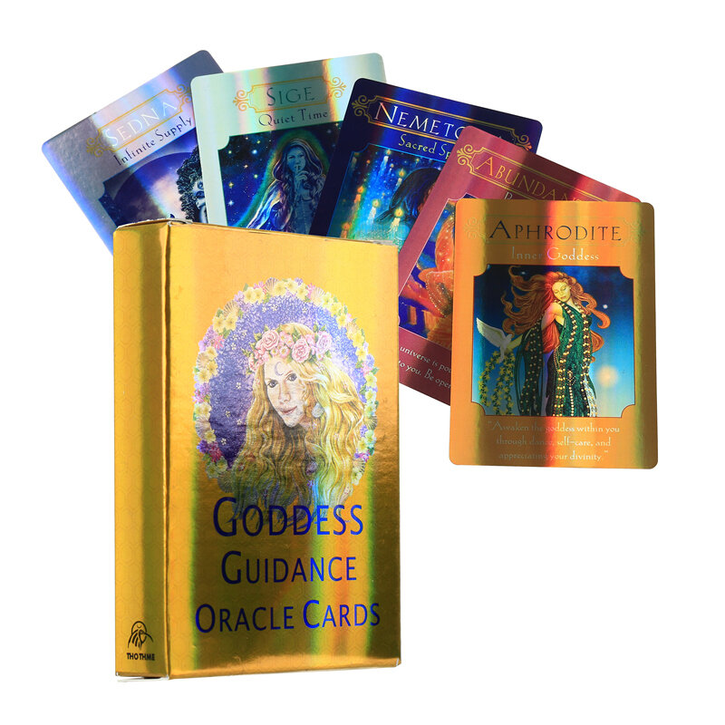New Hot Sale Laser Full English Comics Home Entertainment Witch Divination Destiny Party Game-Goddess Guidance Oracle