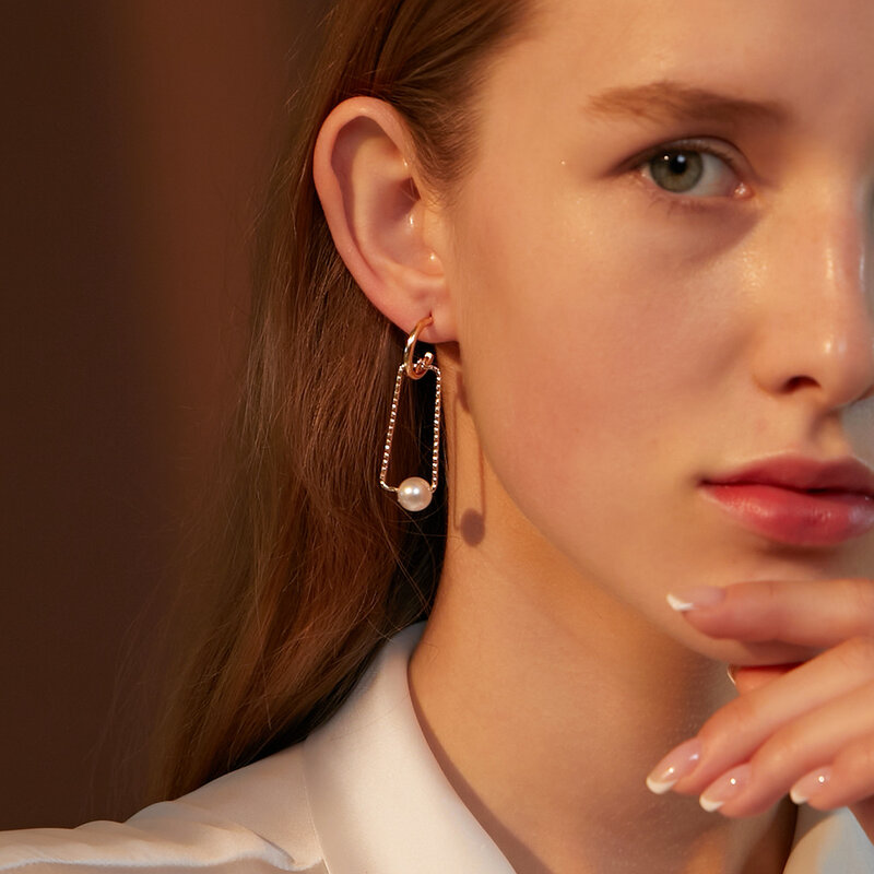 HelloMiss – boucles d'oreilles de banlieue simples, bijoux en perles géométriques, sauvage, à la mode, pour femmes
