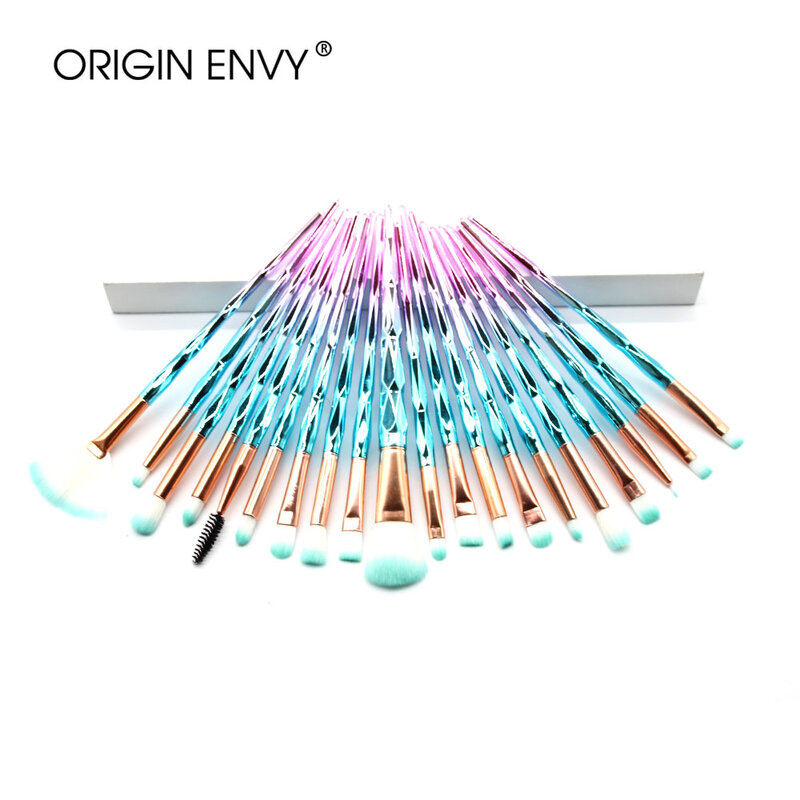 Original ENVY-مجموعة فرش مكياج ، أدوات تجميل للبودرة ، ظلال العيون ، الكنتور ، مستحضرات التجميل ، أداة المكياج ، 20 قطعة