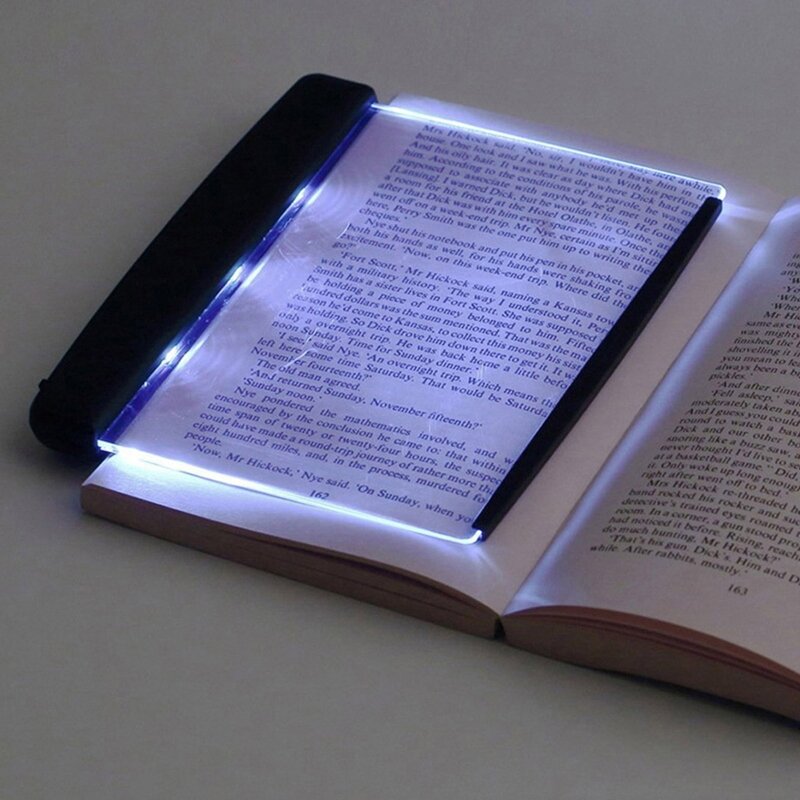 الإبداعية لوحة مسطحة LED مصباح القراءة ضوء الليل حماية العين ضوء القراءة