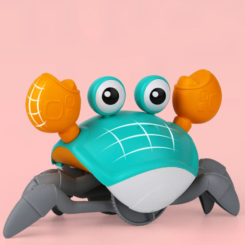 Cartoon zabawki do kąpieli dla niemowląt śliczne pływanie Big Crab Cable Learning Walk Water klasyczna zabawka zabawki na plażę mechaniczne zabawki zabawka dla niemowlaka prezenty