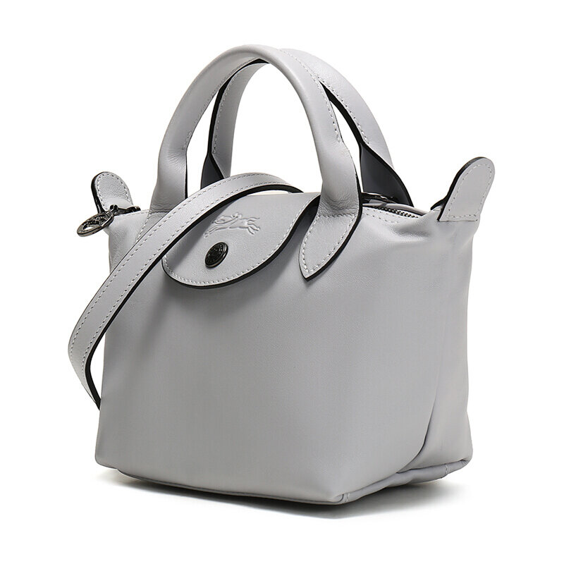 حقيبة يد نسائية من Longchamp موضة 2021 للصيف مصنوعة من الجلد الصناعي وحزام للكتف وحقيبة ساعي البريد