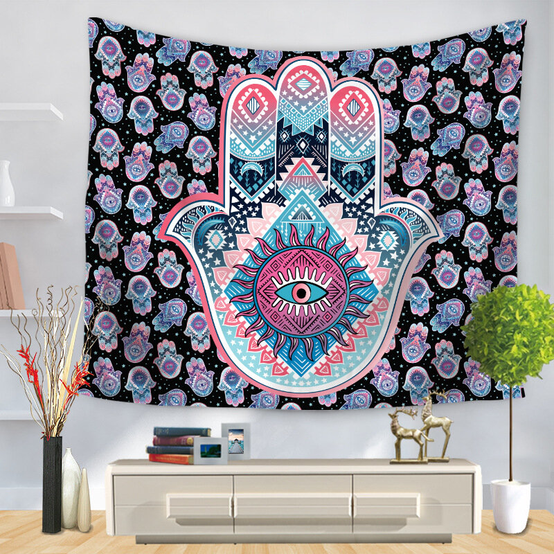Fashion Printed  Decorative tapestry shawl tablecloth picnic mat