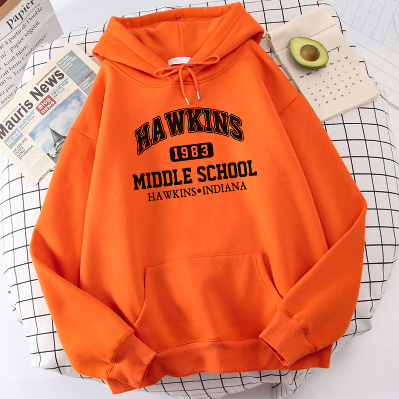 Buchstaben Schule 1993 Druck Hoodie 2021 Frühling Winter Warme Fleece Hohe Qualität Sweatshirt Mode Fitness Hip Hop Streetwear