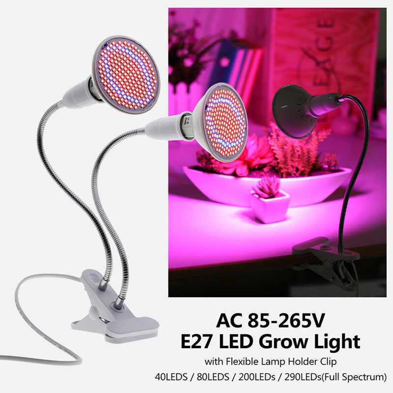 LED Wachsen Licht Birne Volle Spektrum Lampe E27 Led-leuchten für Innen Wachsenden E27 Birne Phytolamp für Pflanzen Sämling Blume wachsen Zelt