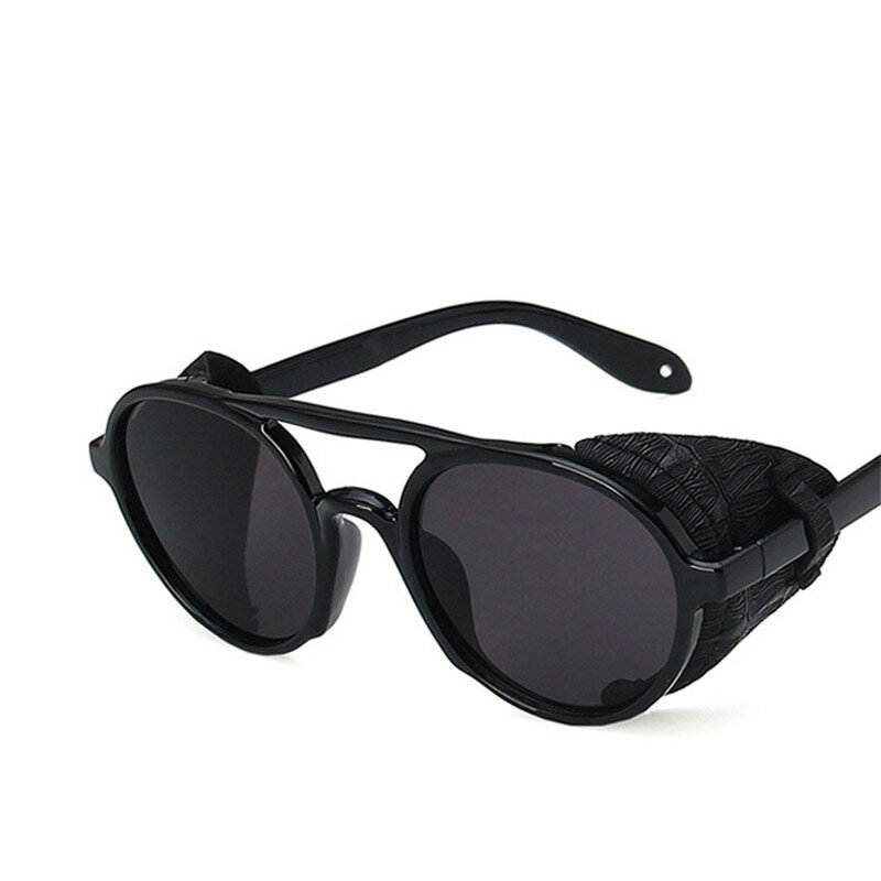 Солнцезащитные очки в стиле панк для мужчин и женщин, роскошные брендовые винтажные солнечные очки в стиле ретро
