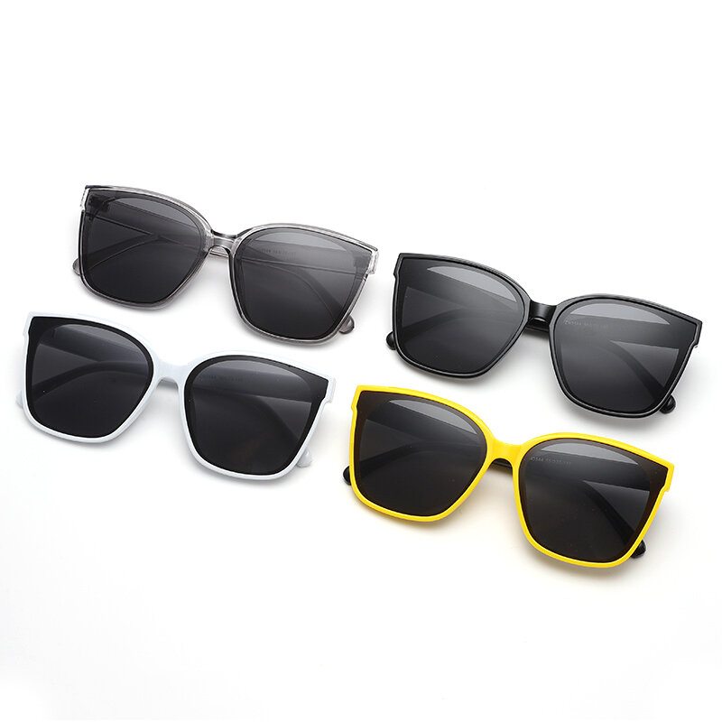 Oversized cat eye óculos de sol para as mulheres moda verão tons sol de vidro feminino condução viajar óculos de proteção solar