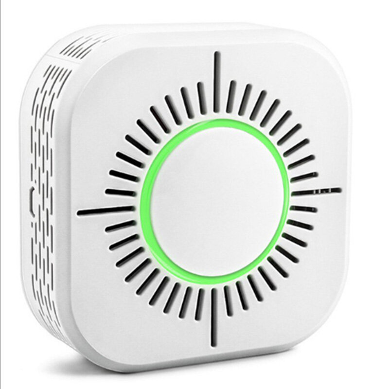 Detector de humo inalámbrico Compatible con Sonoff RF Bridge, alarma de seguridad inteligente para el hogar, sensible a 43Hz, vida en espera superlarga