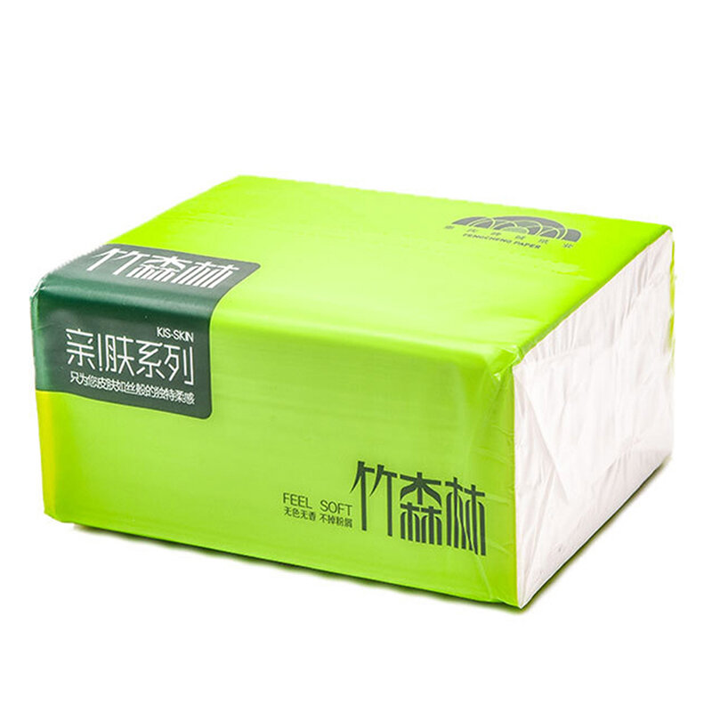 Servilleta de papel suave de bambú natural desechable para mesa de restaurante, suministros de papel de cena, pañuelos de papel para fiesta (1 paquete = 280 piezas)