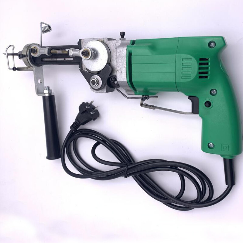 Pistolet électrique Portable 220V 50 ~ 60Hz 240W pour tissage de tapis à la main, Machine avec découpe et boucle