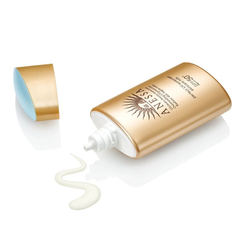 ANESSA sun piccola bottiglia d'oro viso speciale isolamento UV e crema anti sole idratante e idratante pasta di alta qualità 60ml