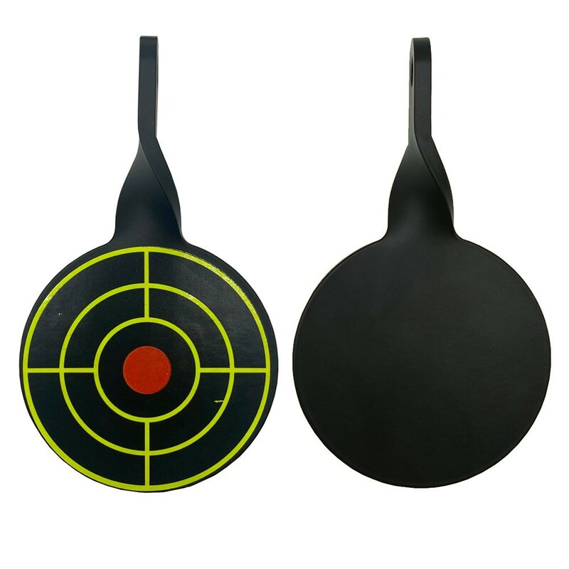 Portable Target Plate With 10xTarget Paper Target Bullseye Outdoor Target Plate Paintball Training Hunting Shooting Accessories