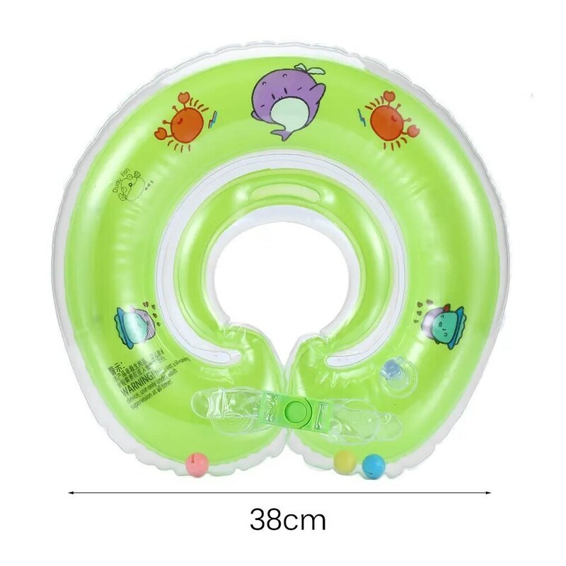 نفخ دائرة الرضع قابل للتعديل السباحة الرقبة الطفل عوامة للسباحة تعويم حلقة السلامة مزدوجة حماية الطفل السباحة الملحقات