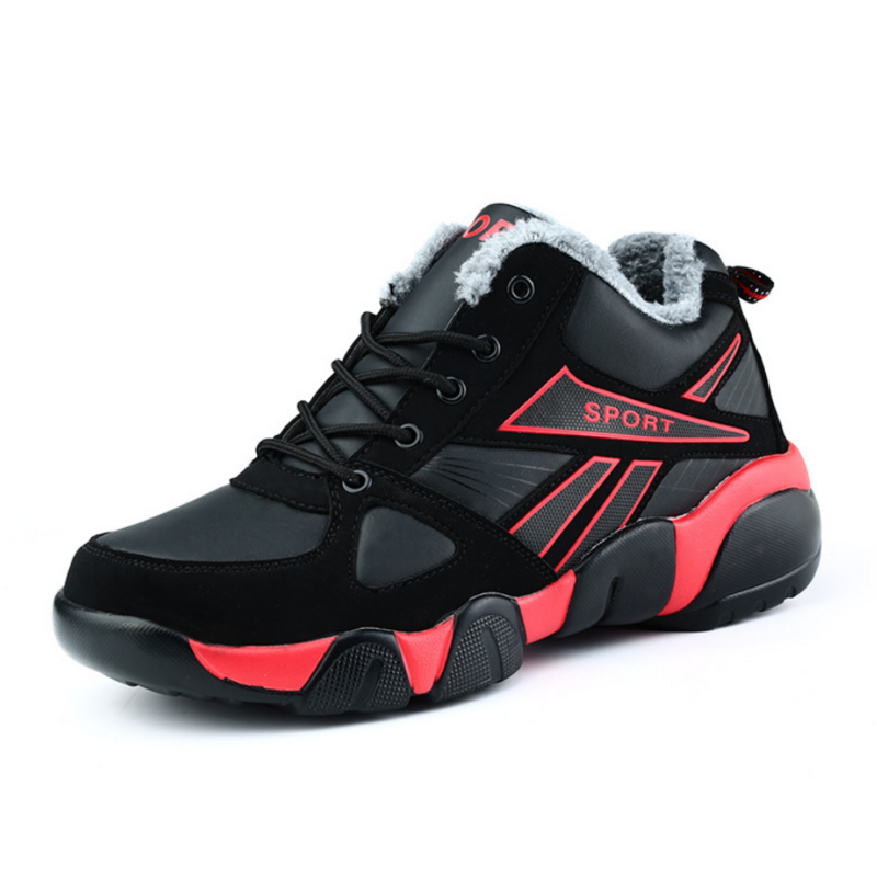 Zapatillas de baloncesto cómodas para hombre, botines de entrenamiento para gimnasio, calzado deportivo de seguridad para exteriores, gran oferta, Invierno