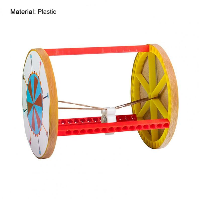 Montagem de quebra-cabeça bordas redondas fácil montar plástico 3d carro modelo educacional para crianças