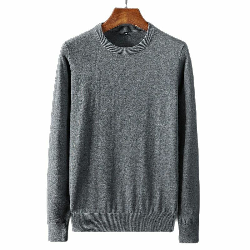 メンズ長袖ニットセーター,カジュアルで暖かい秋と冬のセーター,新しいコレクション2022
